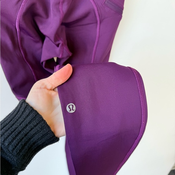 Lululemon Purple Full Length Leggings size 4 - Picture 3 of 4
